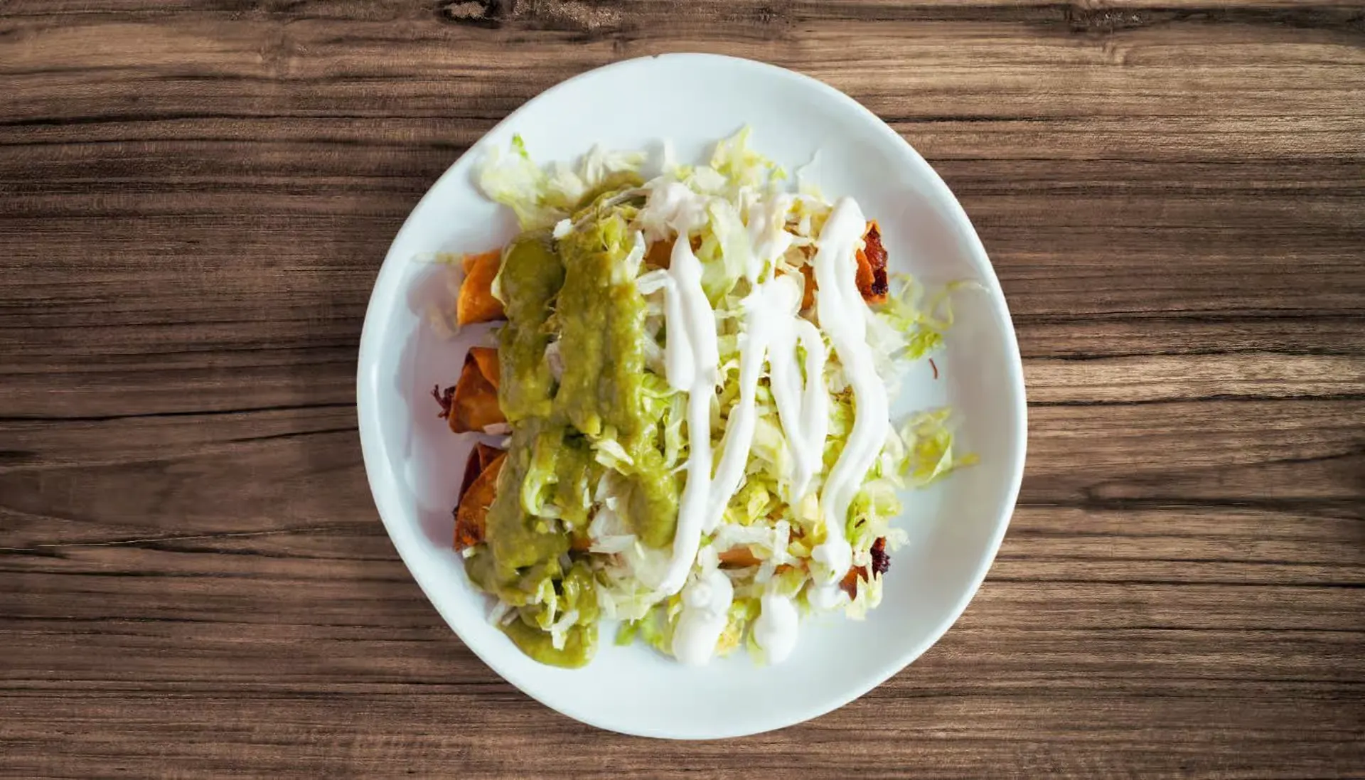 Three Rolled Taquitos